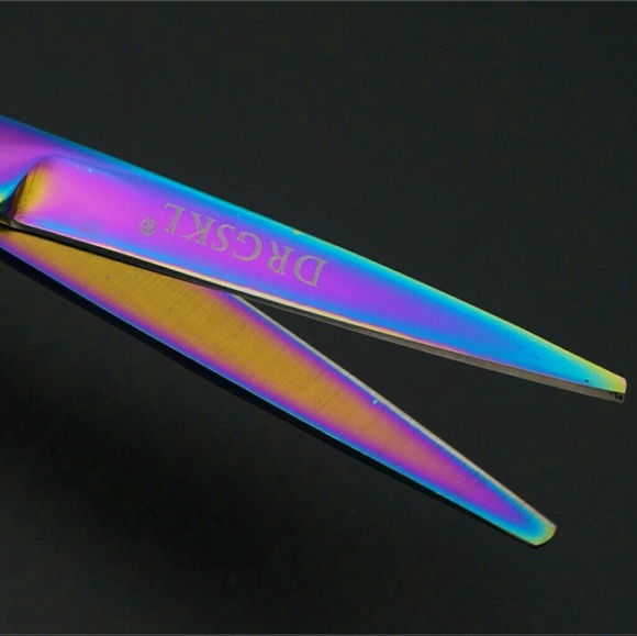 CS 🆕DRGSKL 6" Professional Rainbow Hair Shear Set - Picture 3 of 5